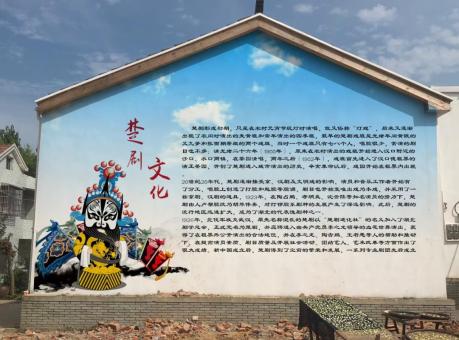 剑阁如何进行墙体彩绘制作