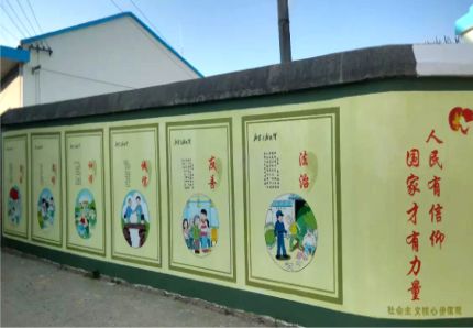 剑阁文化墙施工攻略