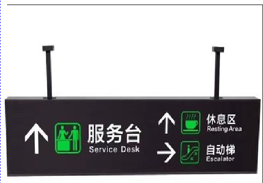 剑阁吊牌灯箱制作流程。