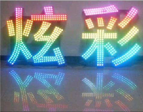 剑阁LED发光字开始流行的原因。