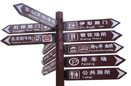 剑阁标牌的基本功能。