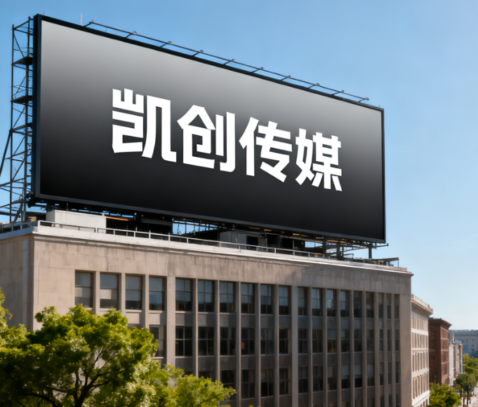 剑阁户外广告牌的设计与制作