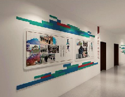 剑阁企业文化墙用什么材料好？